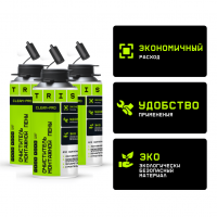 Очиститель монтажной пены профессиональный CLEAN-PRO 500мл